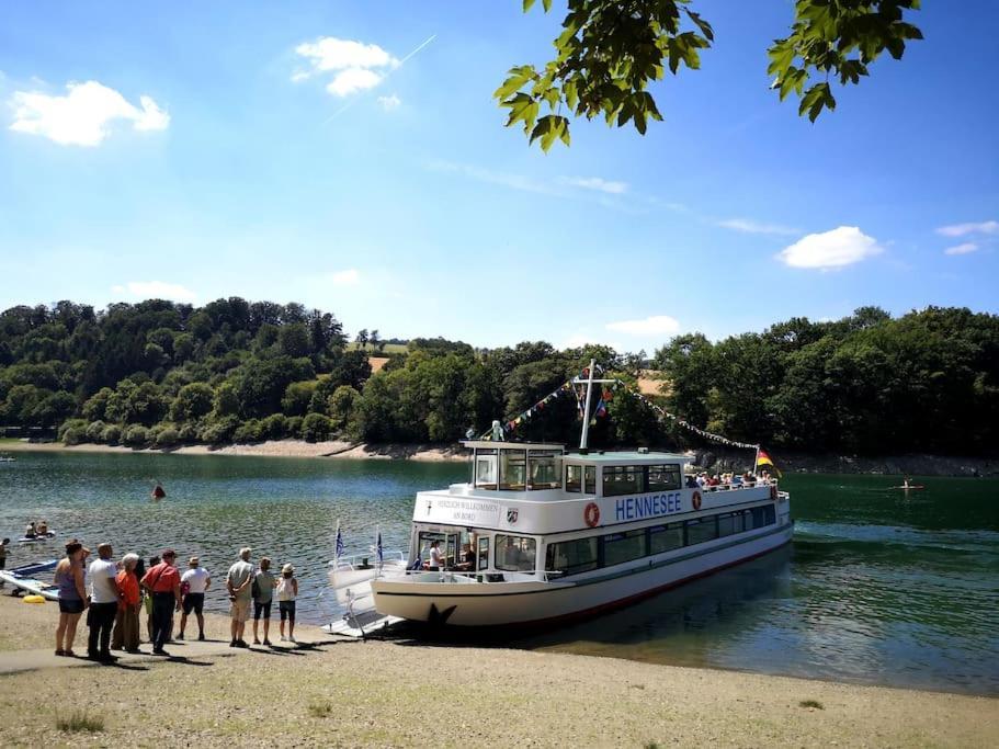 Haus Julia Direkt Am Hennesee Mitten Im Sauerland Meschede Kültér fotó